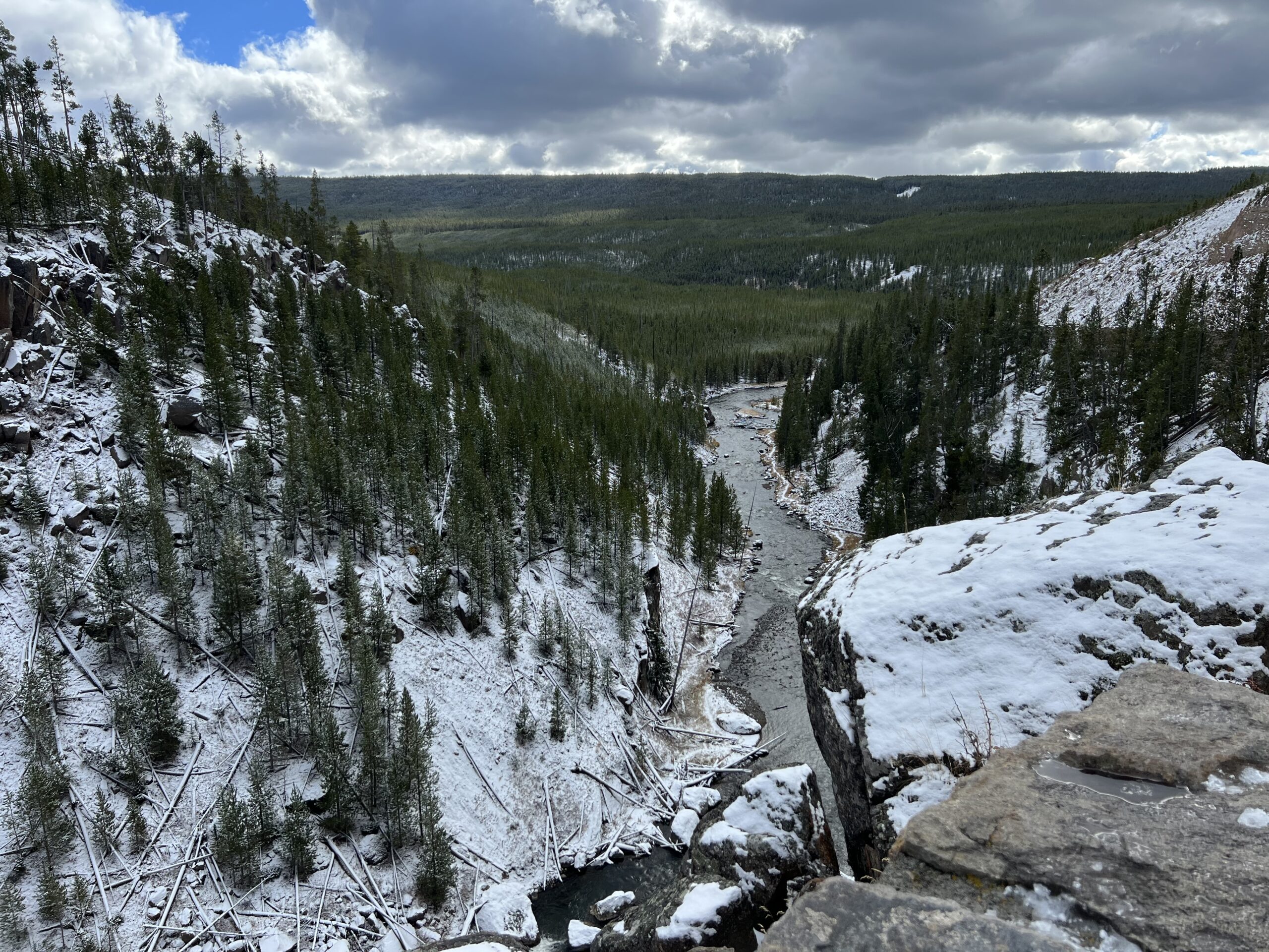 Morning Yellowstone Trek